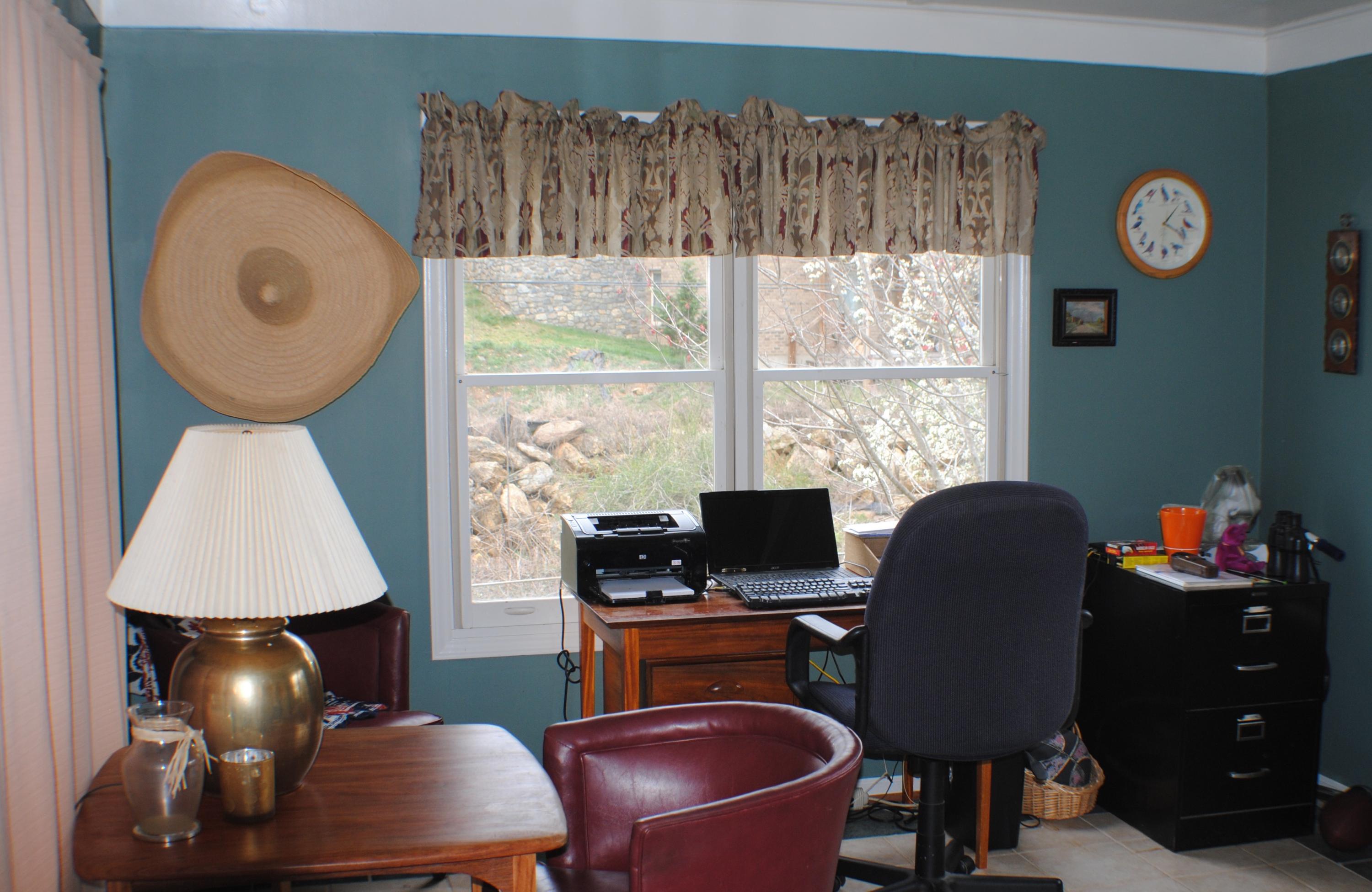 5229 Cave Spring Lane Roanoke, VA 24018 - Photo 13 of 49 a view of a workspace with furniture and a window
