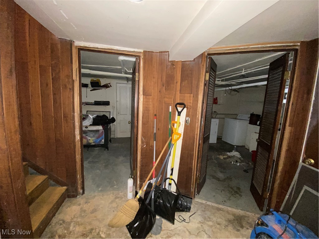 1380 Ansel Road Cleveland, OH 44106 - Photo 15 of 21 Basement with wood walls