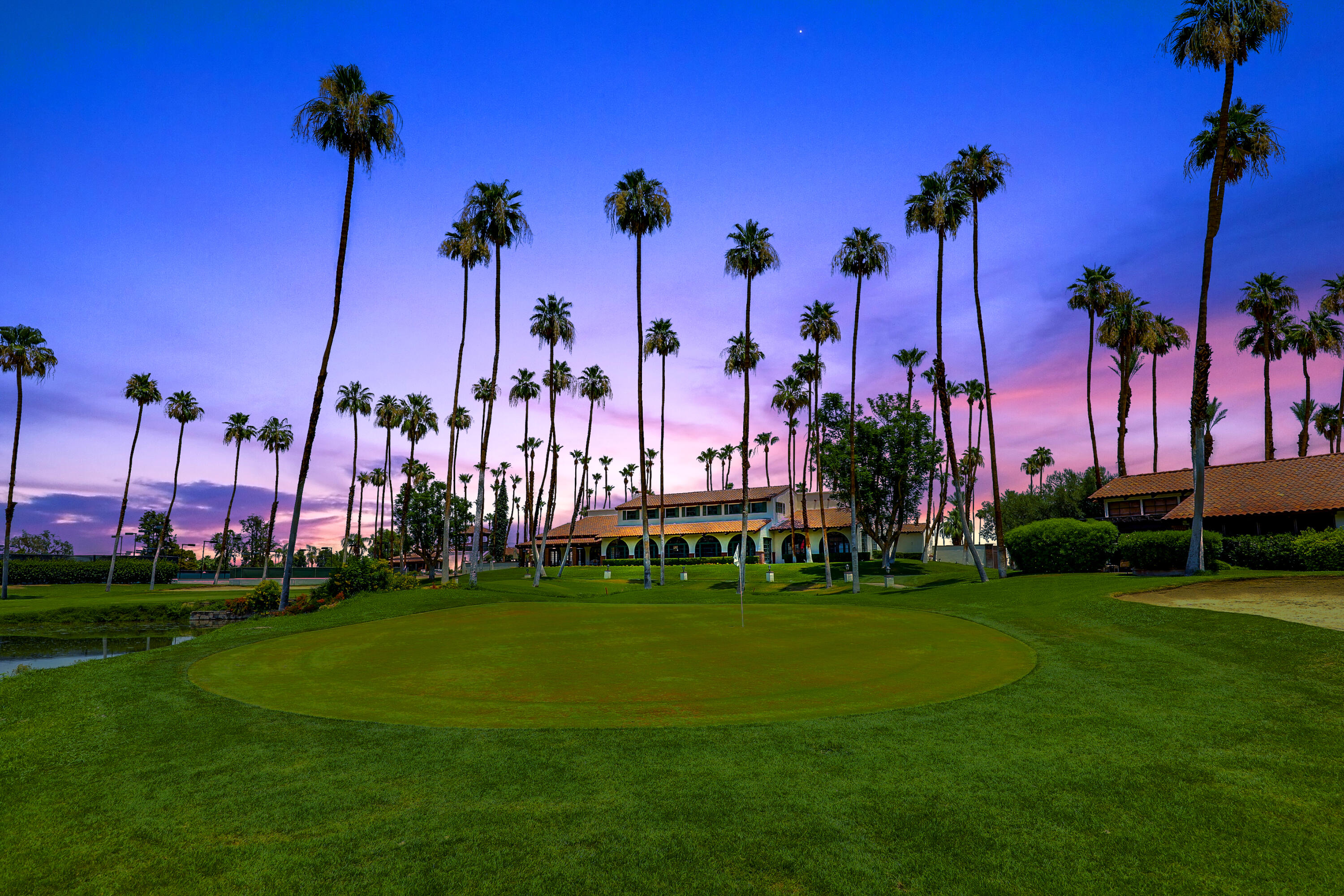 a view of a city with a building in the background