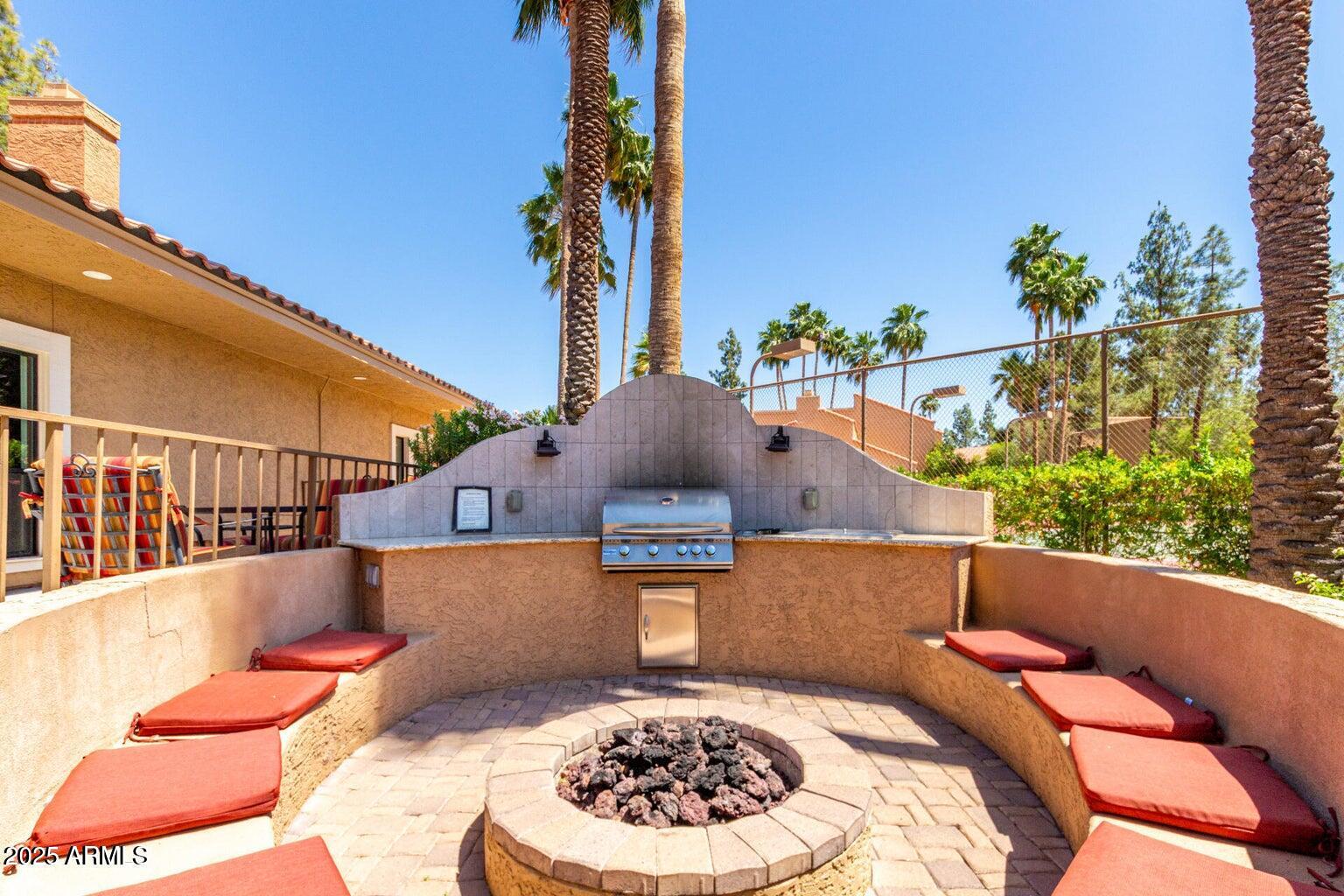 8787 East Mountain View Road, Unit 2104 Scottsdale, AZ 85258 - Photo 43 of 45 fire pit