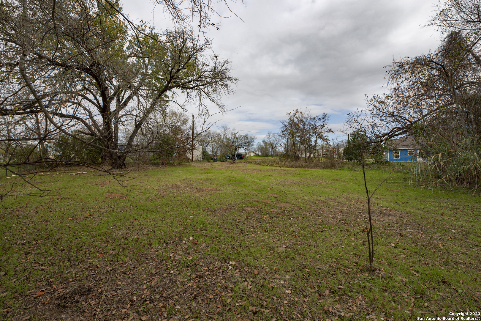 305 Trinity Street Luling, TX 78648 - Photo 15 of 25 a backyard of a house with lots of green space