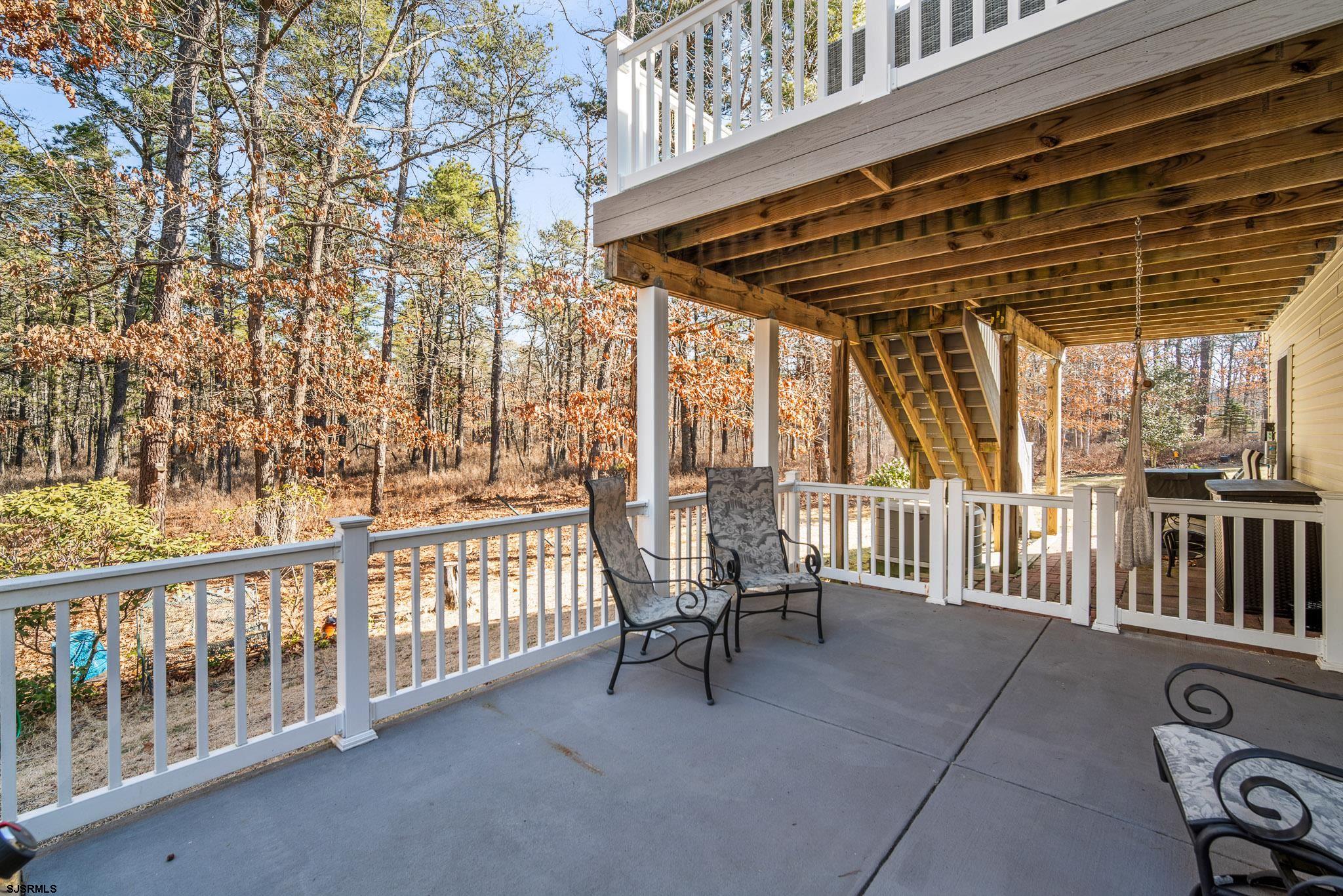 110 Gasko Road Mays Landing, NJ 08330 - Photo 29 of 35 Lower Level Rear Patio with gas grill