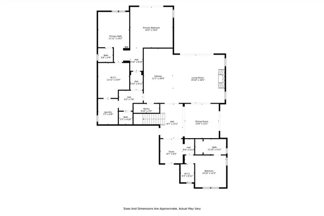 a picture of a floor plan