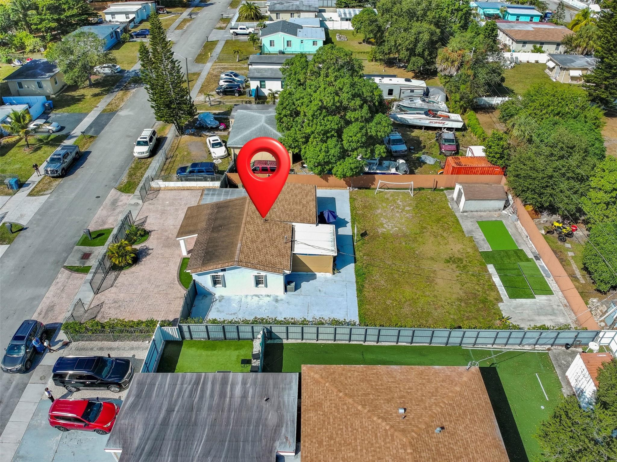 31 Miami Gardens Road West Park, FL 33023 - Photo 35 of 36 an aerial view of residential houses and outdoor space