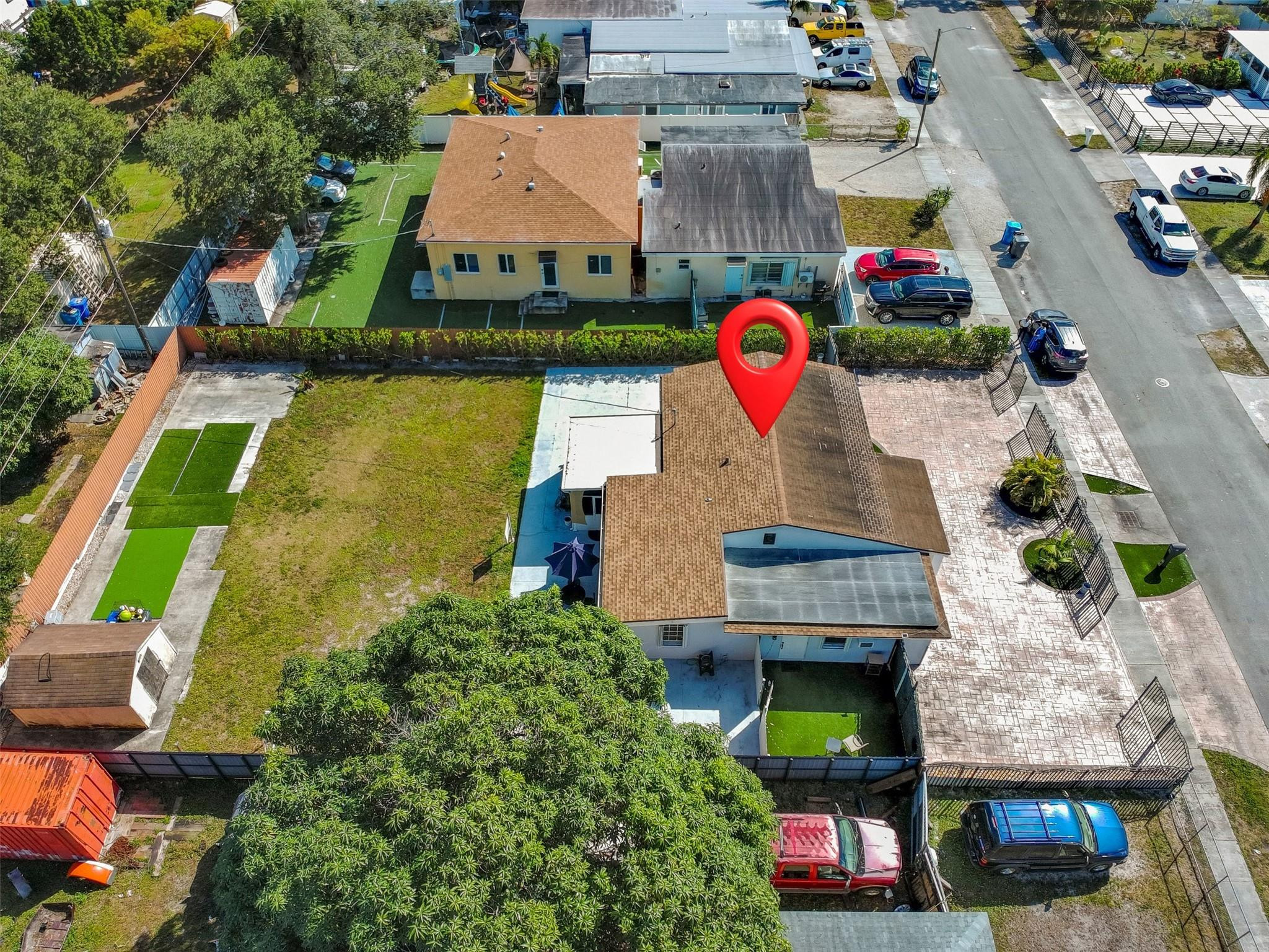 31 Miami Gardens Road West Park, FL 33023 - Photo 36 of 36 an aerial view of houses with yard