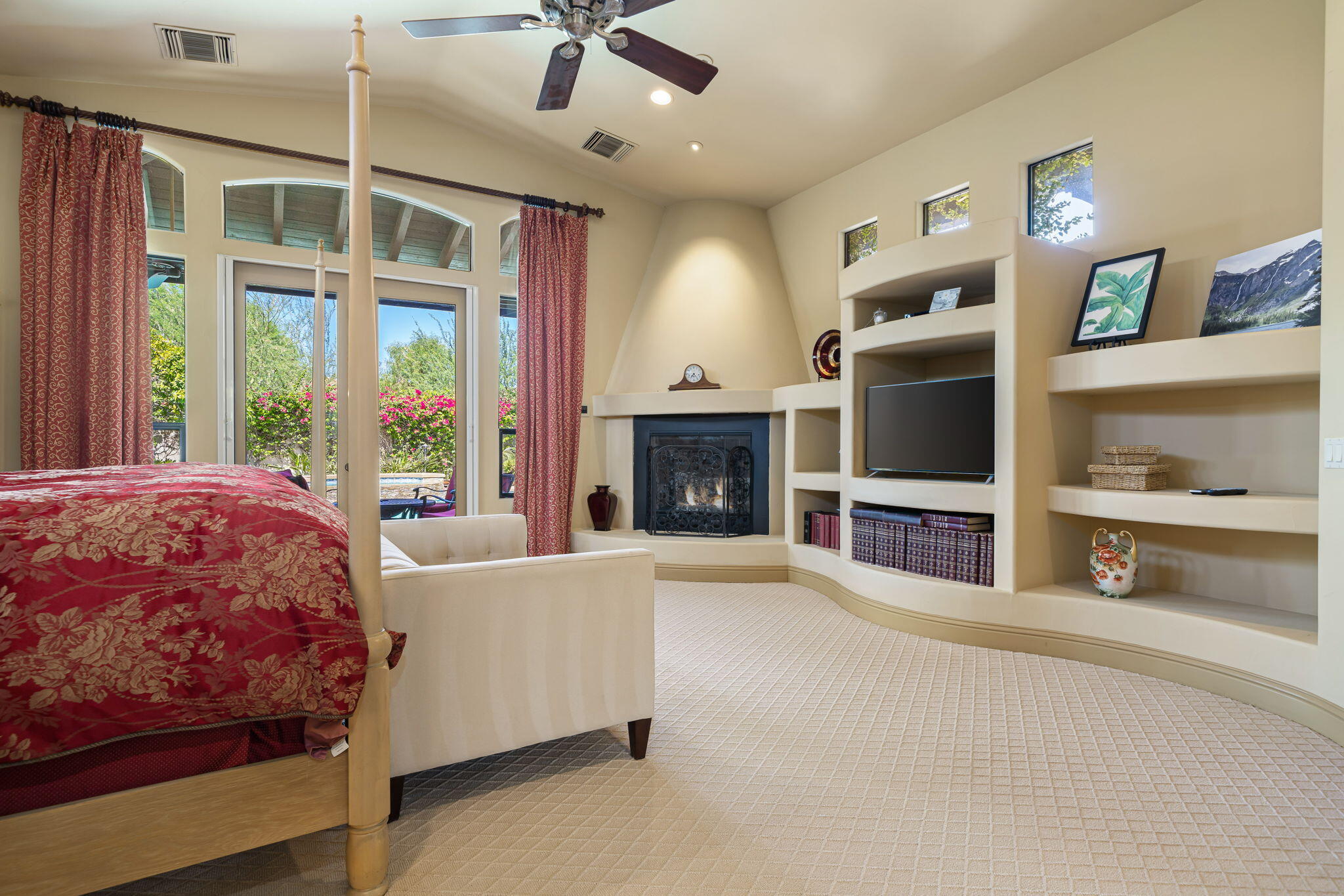 42590 Sandy Bay Road Bermuda Dunes, CA 92203 - Photo 28 of 45 a bed room with a bed and a television