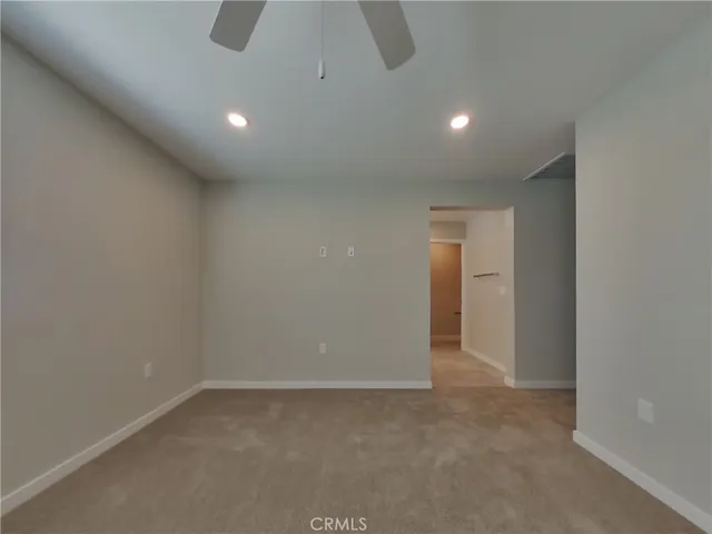 a view of empty room