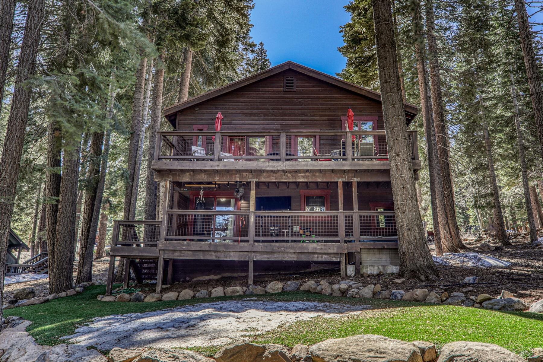 12209 Greenleaf Way Truckee, CA 96161 - Photo 3 of 28 a view of house with a yard and large tree