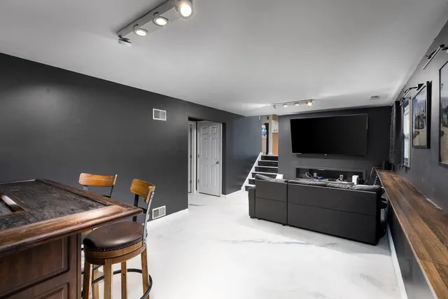 a view of a living room