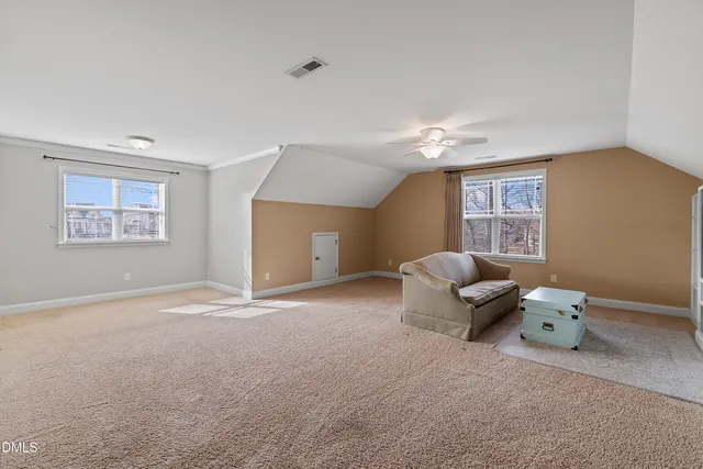 an aerial view of residential house with outdoor space