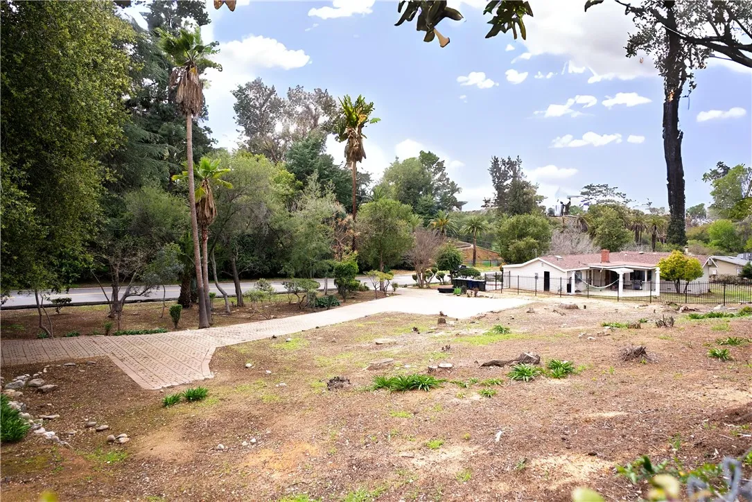 0 Garden Street Redlands, CA 92373 - Photo 6 of 7 a view of a yard with snow on the road