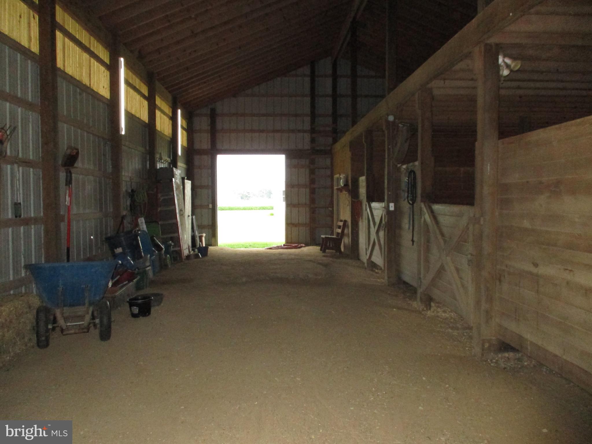 32881 Old Stage Road Laurel, DE 19956 - Photo 34 of 52 Barn view through back sliding door