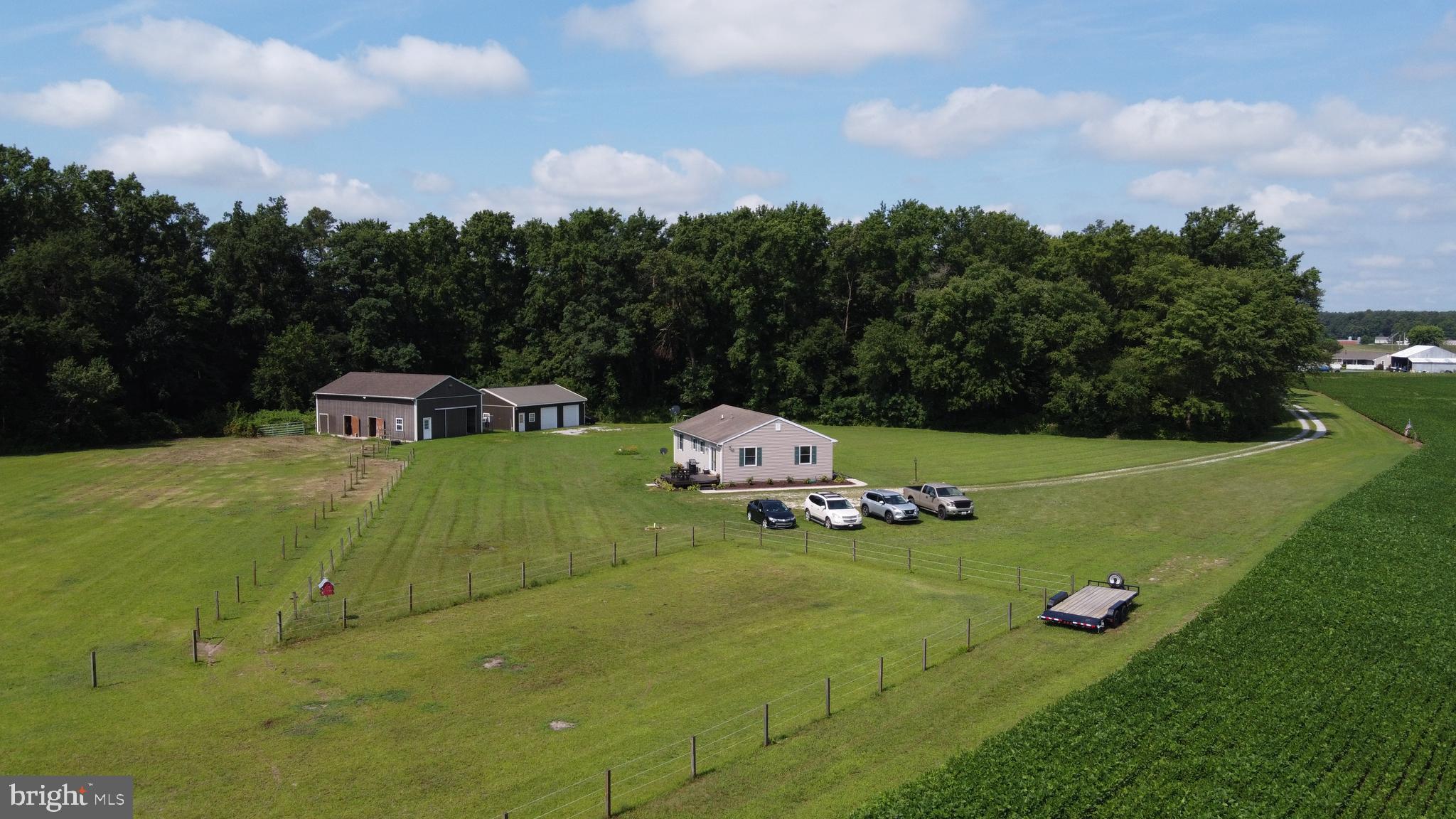 32881 Old Stage Road Laurel, DE 19956 - Photo 52 of 52 Birds eye view from the east