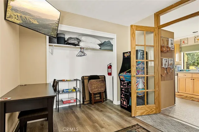 a view of a storage & utility room