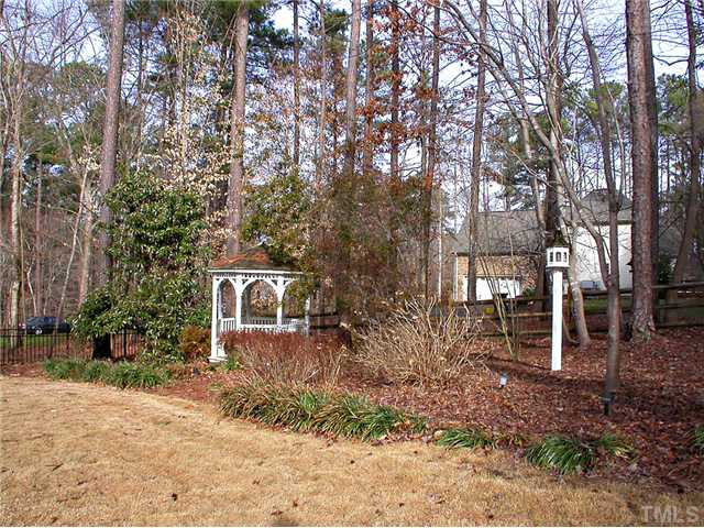 6812 Cool Pond Road Raleigh, NC 27613 - Photo 2 of 25 Breakfast Room View captures Nature at its BEST ... complete with Gazebo. View