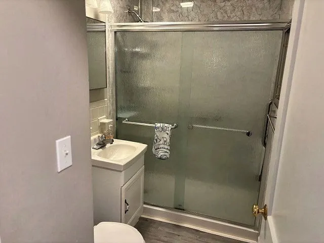 a view of a room that has a window in it