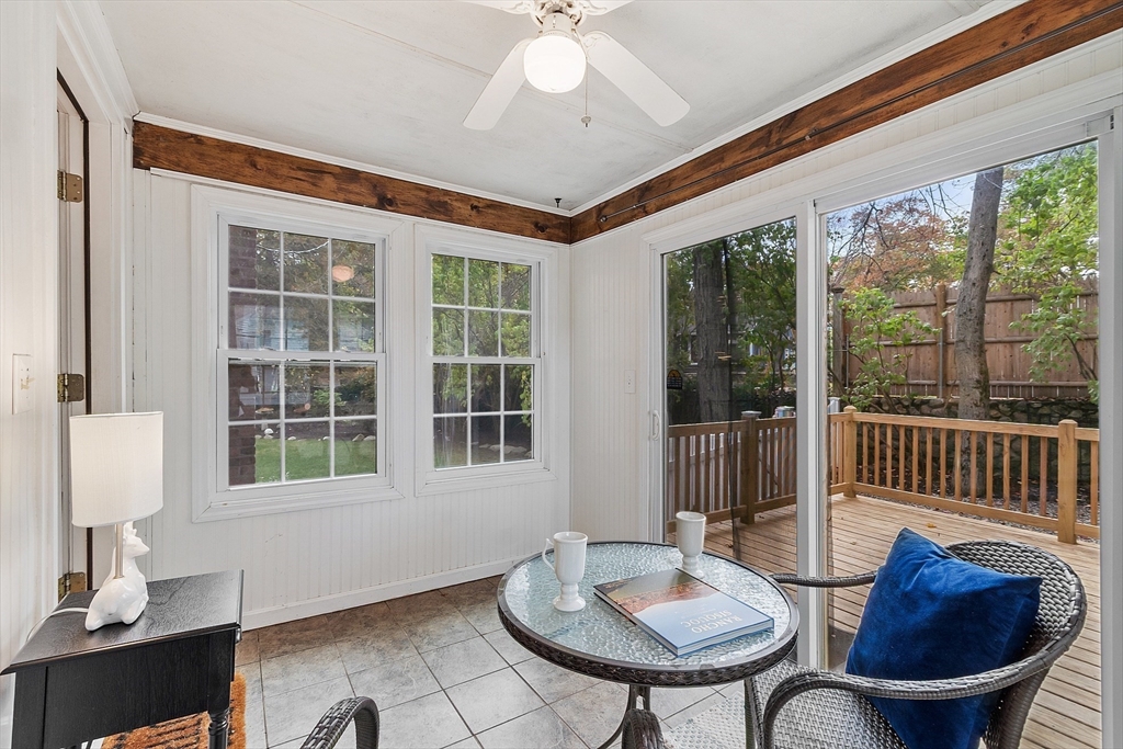 2 Cedarwood Road Lynnfield, MA 01940 - Photo 13 of 40 a view of a dining room with furniture window and outside view