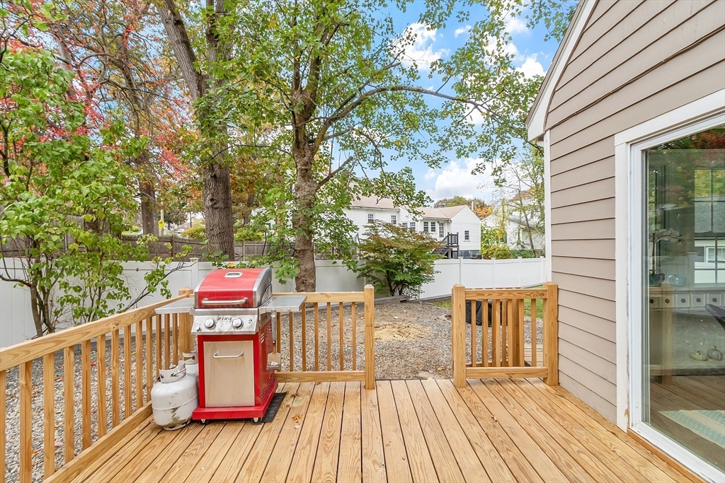 2 Cedarwood Road Lynnfield, MA 01940 - Photo 15 of 40 a view of balcony with wooden floor and seating space