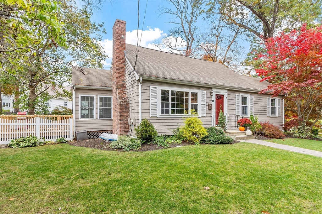 2 Cedarwood Road Lynnfield, MA 01940 - Photo 39 of 40 a front view of house with yard and green space