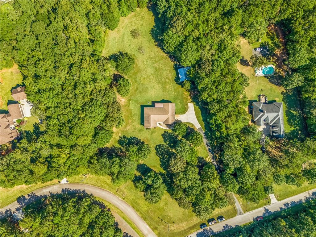 141 High Ridge Trail Jackson, GA 30233 - Photo 32 of 35 an aerial view of a residential houses with yard