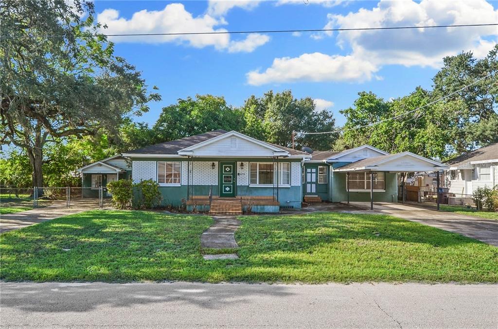 2710 West Kathleen Street Tampa, FL 33607 - Photo 1 of 1 2710 W Kathleen - Main house and Carport - to the left is the Private Detached Mother-In Law Suite