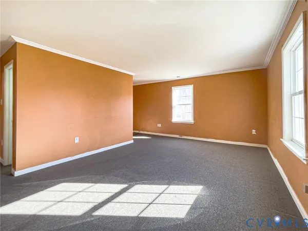 a view of empty room