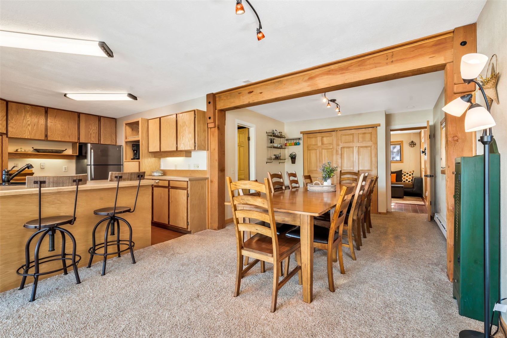 23628 County Road 62 Clark, CO 80428 - Photo 15 of 50 a view of a dining room with furniture