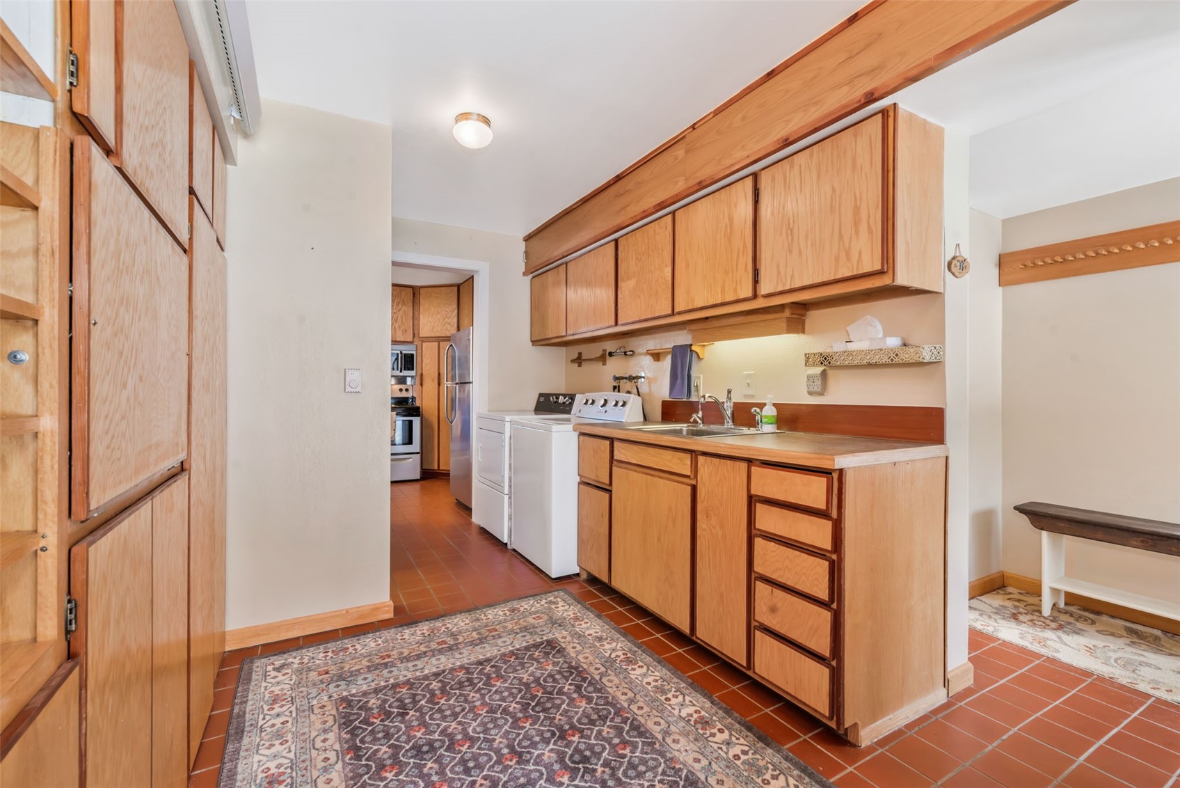 23628 County Road 62 Clark, CO 80428 - Photo 34 of 50 a kitchen with stainless steel appliances granite countertop a refrigerator and a stove top oven