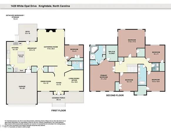 $579,000 | 1428 White Opal Drive, Knightdale, NC 27545