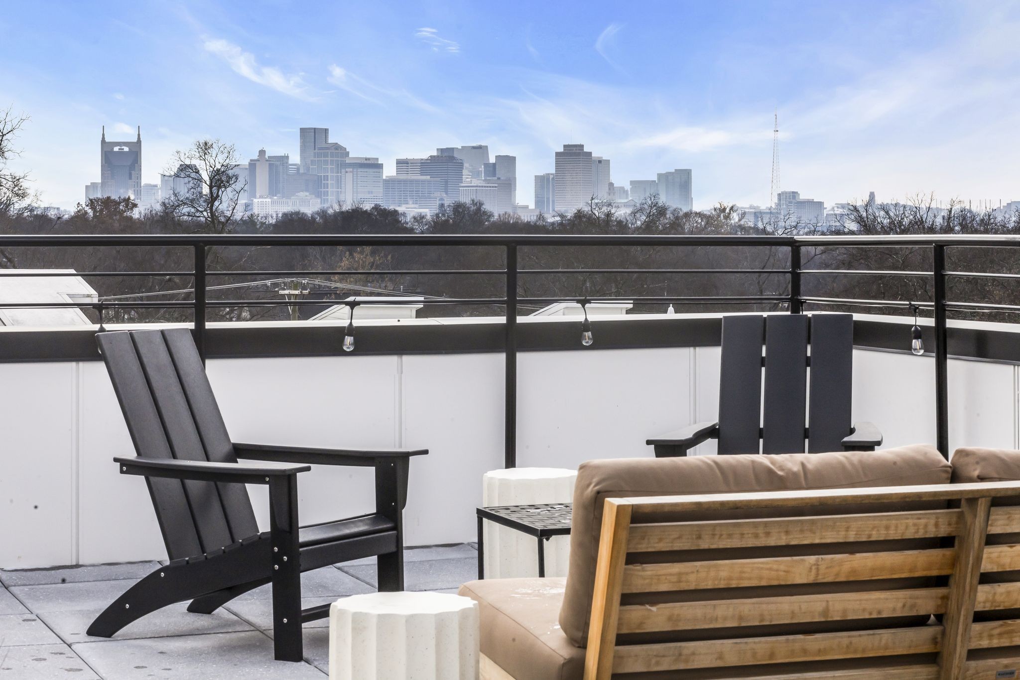 1310 Lischey Avenue, Unit 101 Nashville, TN 37207 - Photo 22 of 32 a roof deck with furniture