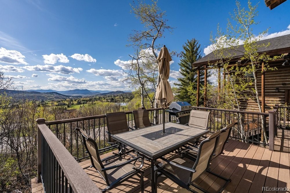1527 Natches Road Steamboat Springs, CO 80487 - Photo 8 of 50 a view of a balcony with furniture