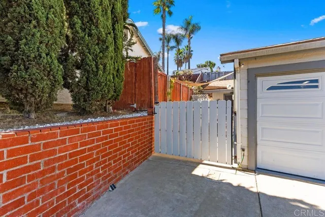 a view of outdoor space and deck