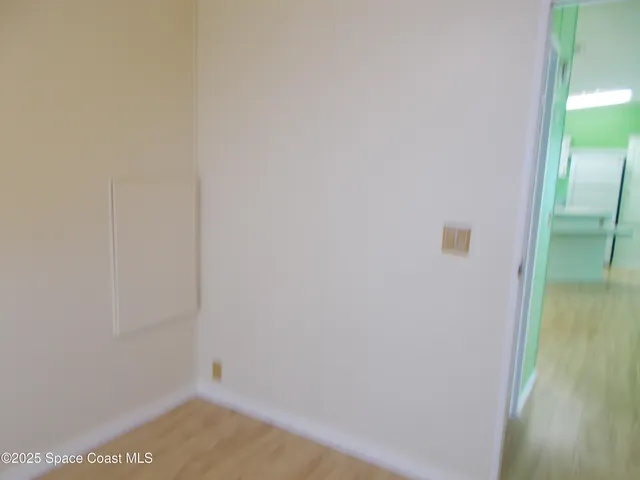 a view of a small space