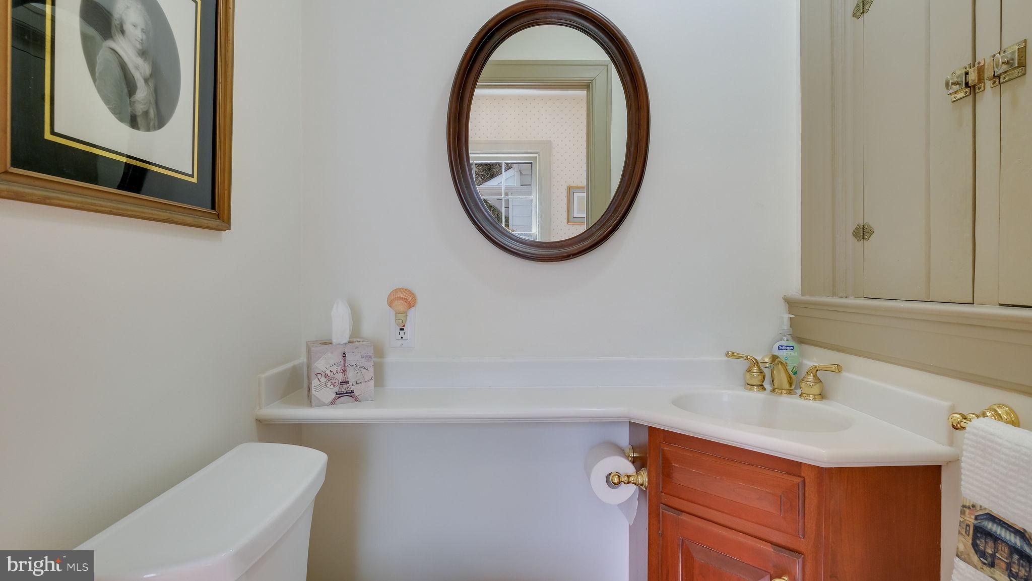 563 Pebble Hill Road Doylestown, PA 18901 - Photo 31 of 81 a bathroom with a sink and a mirror