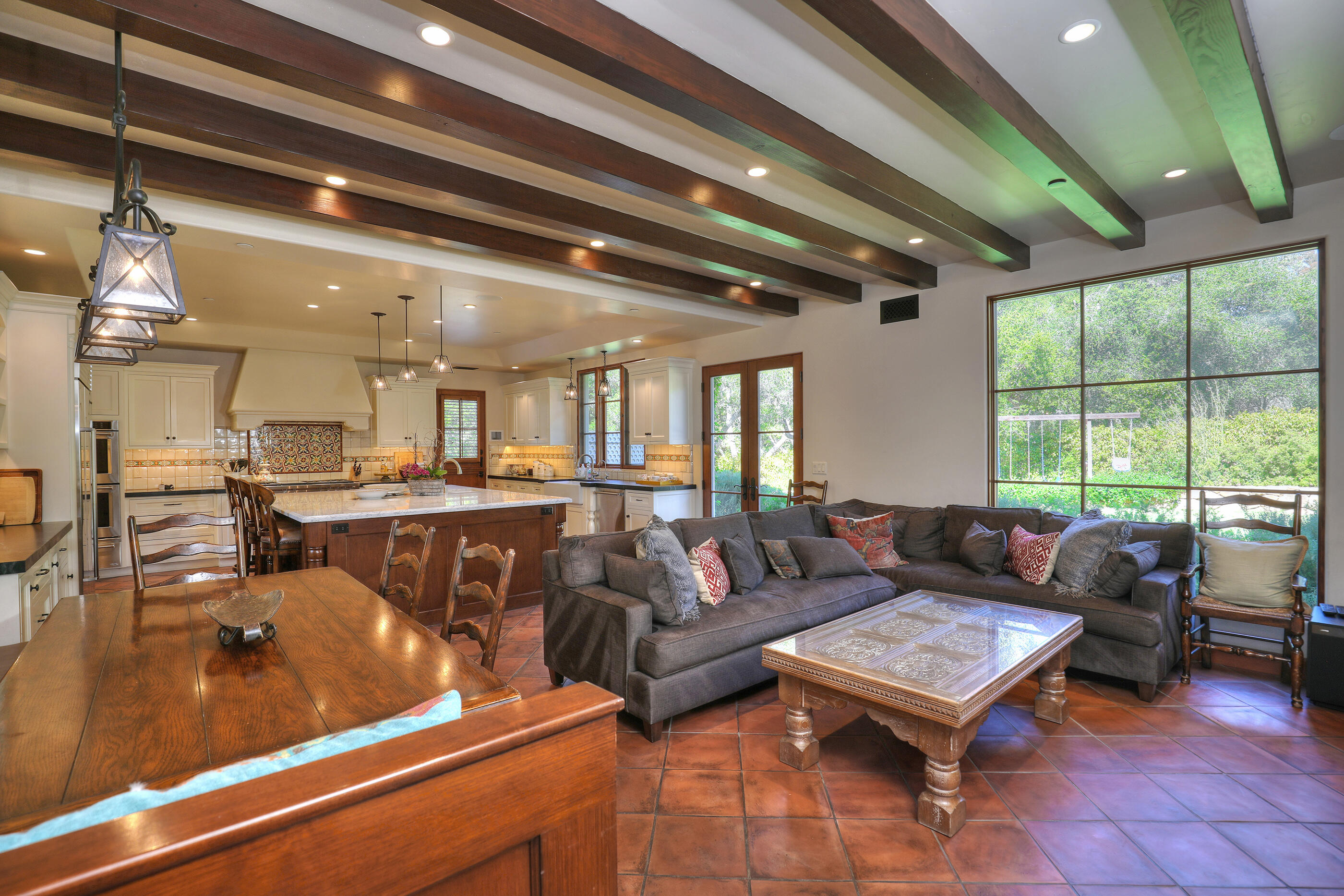 311 Ennisbrook Drive Montecito, CA 93108 - Photo 10 of 31 a living room with furniture and a large window