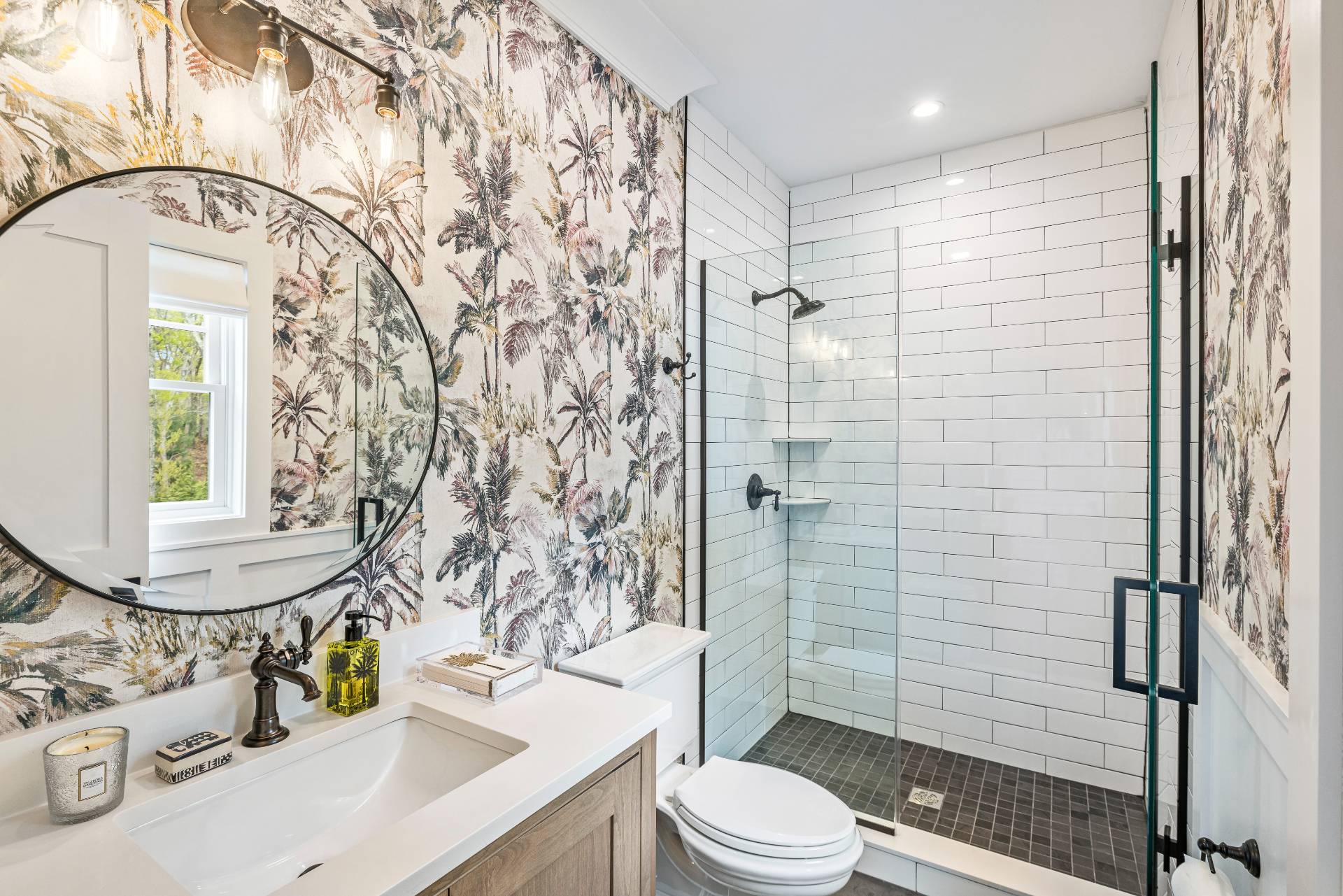 7 Park Street East Hampton, NY 11937 - Photo 16 of 23 a bathroom with a sink toilet and shower