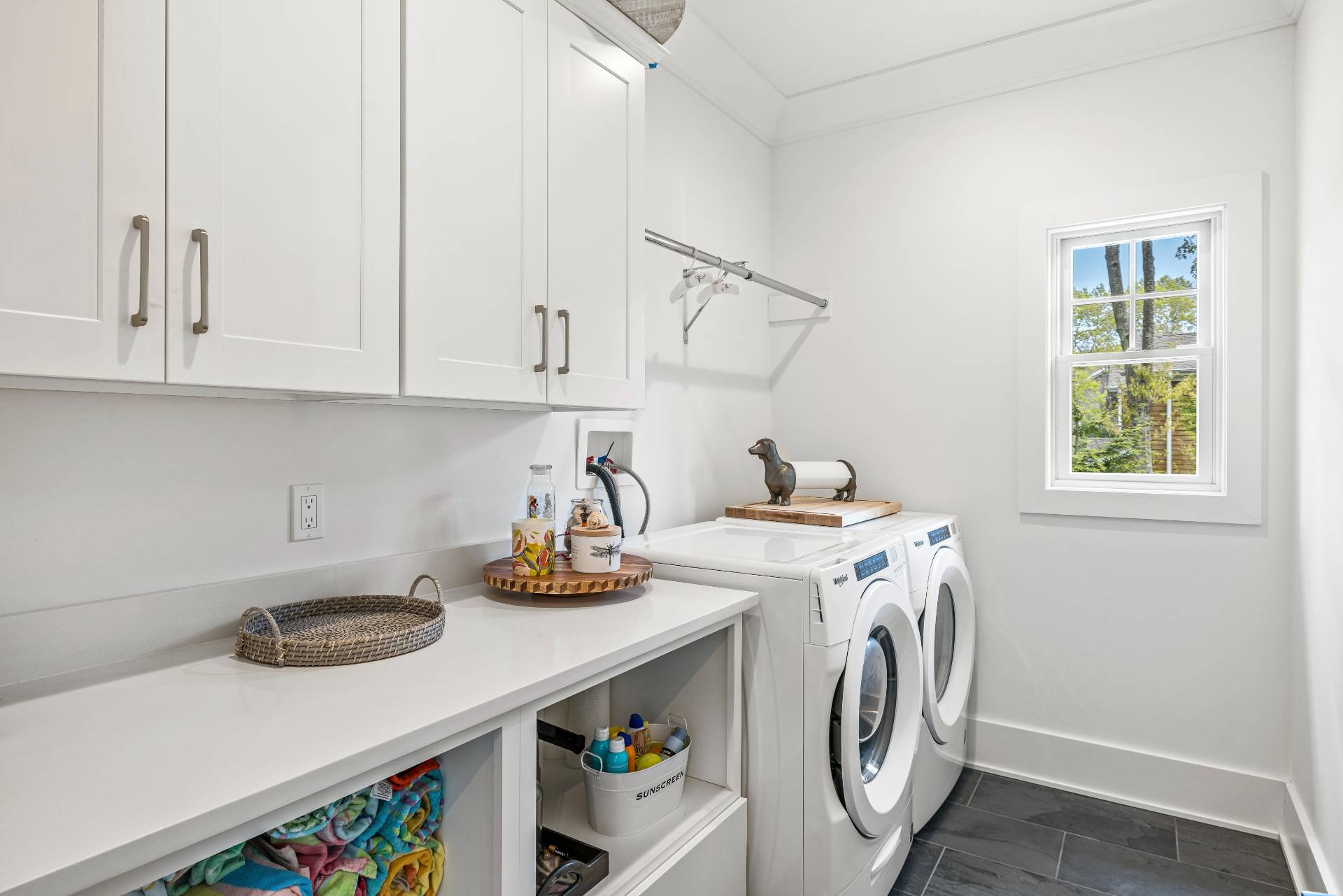 7 Park Street East Hampton, NY 11937 - Photo 21 of 23 a utility room with dryer and washer