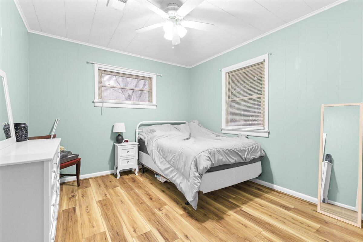 6742 Upper Craigs Creek Road Catawba, VA 24070 - Photo 14 of 23 a bedroom with a bed and a window