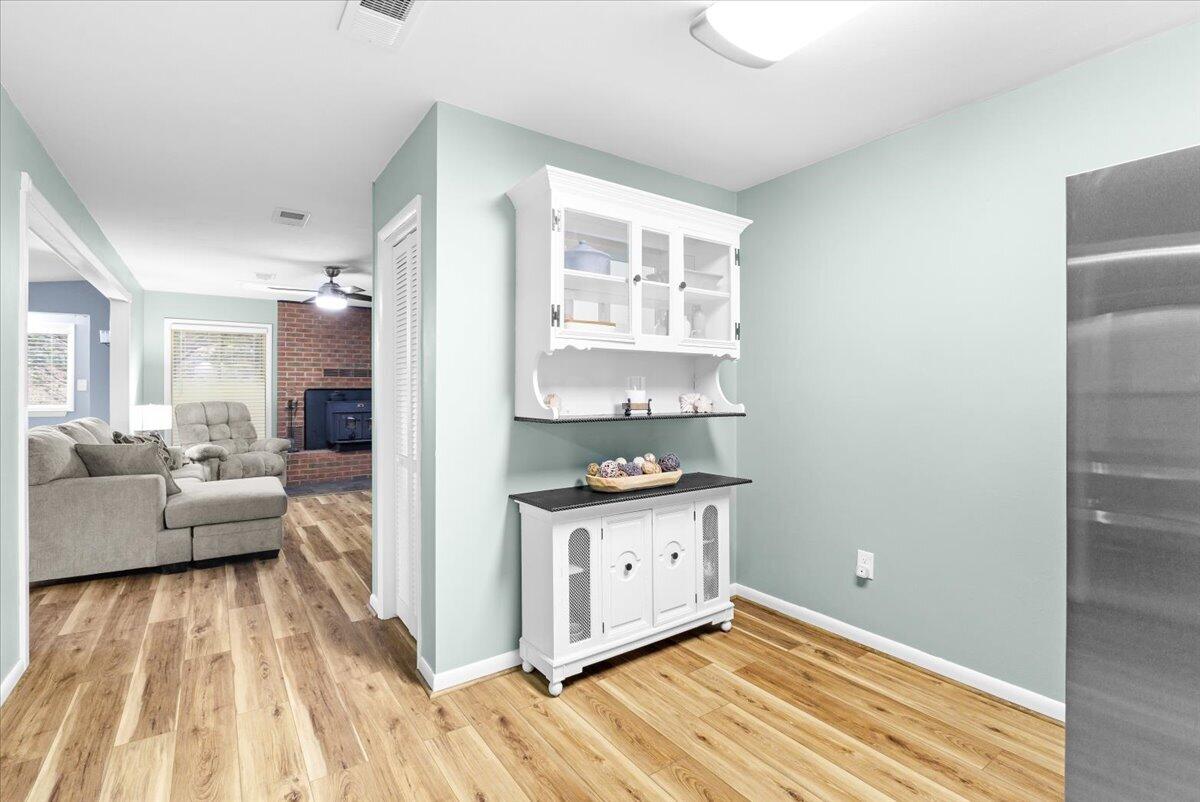 6742 Upper Craigs Creek Road Catawba, VA 24070 - Photo 18 of 23 a view of kitchen with livingroom and furniture