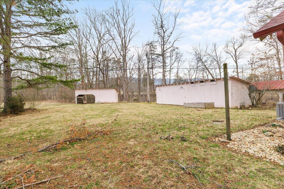 6742 Upper Craigs Creek Road Catawba, VA 24070 - Photo 8 of 23 a backyard of a house