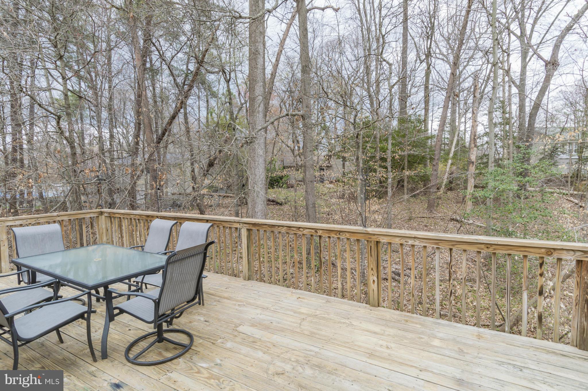 5912 Hillside Road St. Leonard, MD 20685 - Photo 12 of 30 14x24 deck overlooking woods
