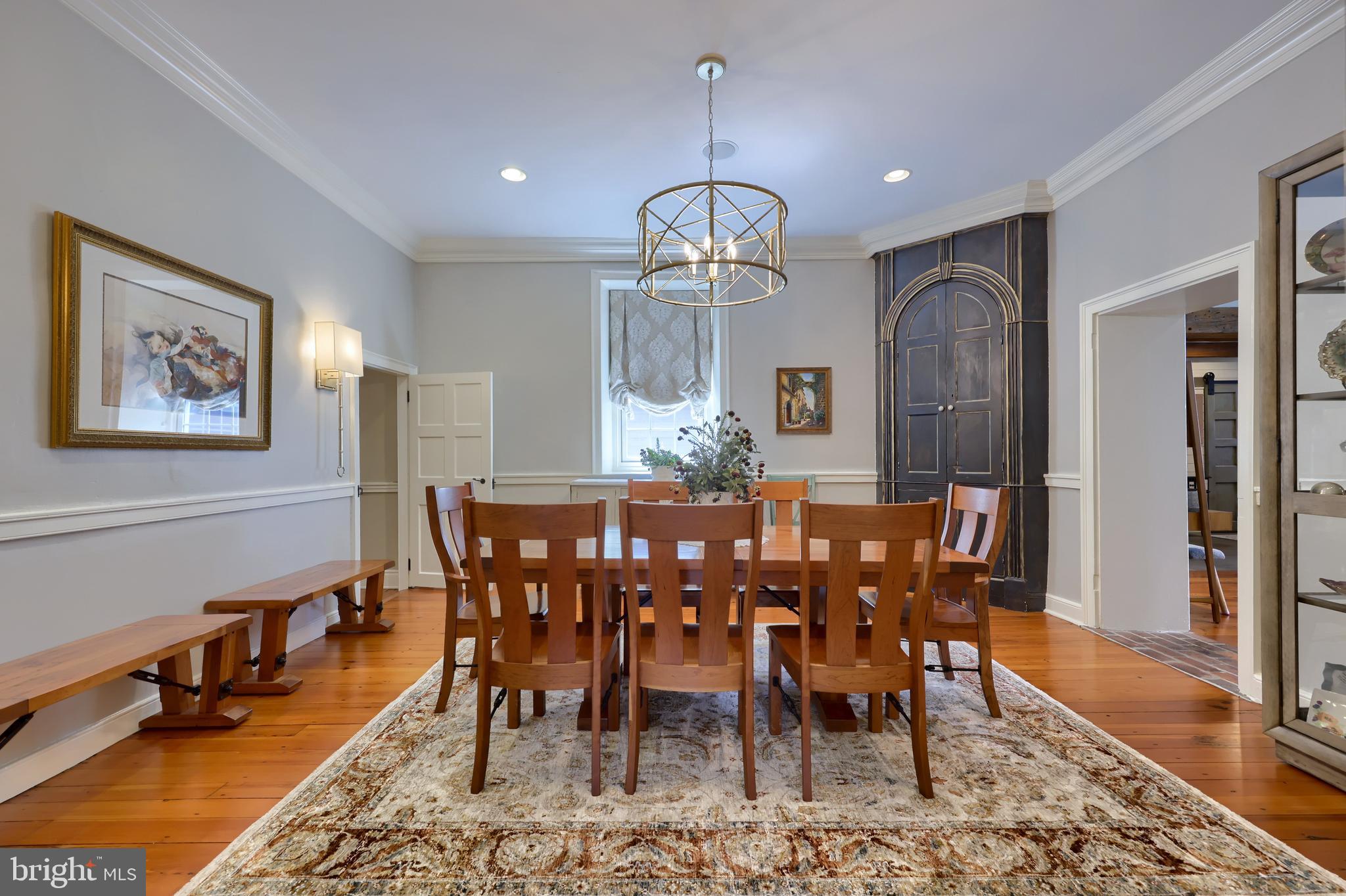 1610 Landis Road Mount Joy, PA 17552 - Photo 58 of 150 a view of a dining room with furniture window and wooden floor