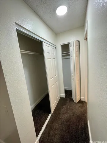 a view of closet area