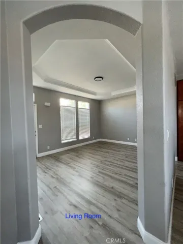 a view of empty room