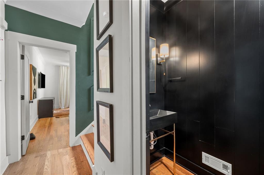 1058 Sanders Avenue Southeast Atlanta, GA 30316 - Photo 24 of 55 a view of a hallway with staircase
