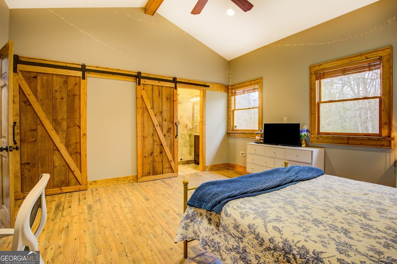 2049 Midway Church Road Newborn, GA 30056 - Photo 41 of 71 a bedroom with a bed and wooden floor