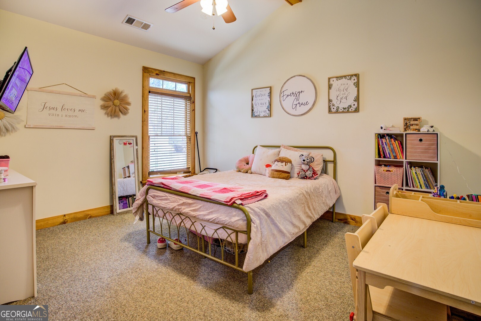 2049 Midway Church Road Newborn, GA 30056 - Photo 46 of 71 a bedroom with a bed and a cabinets