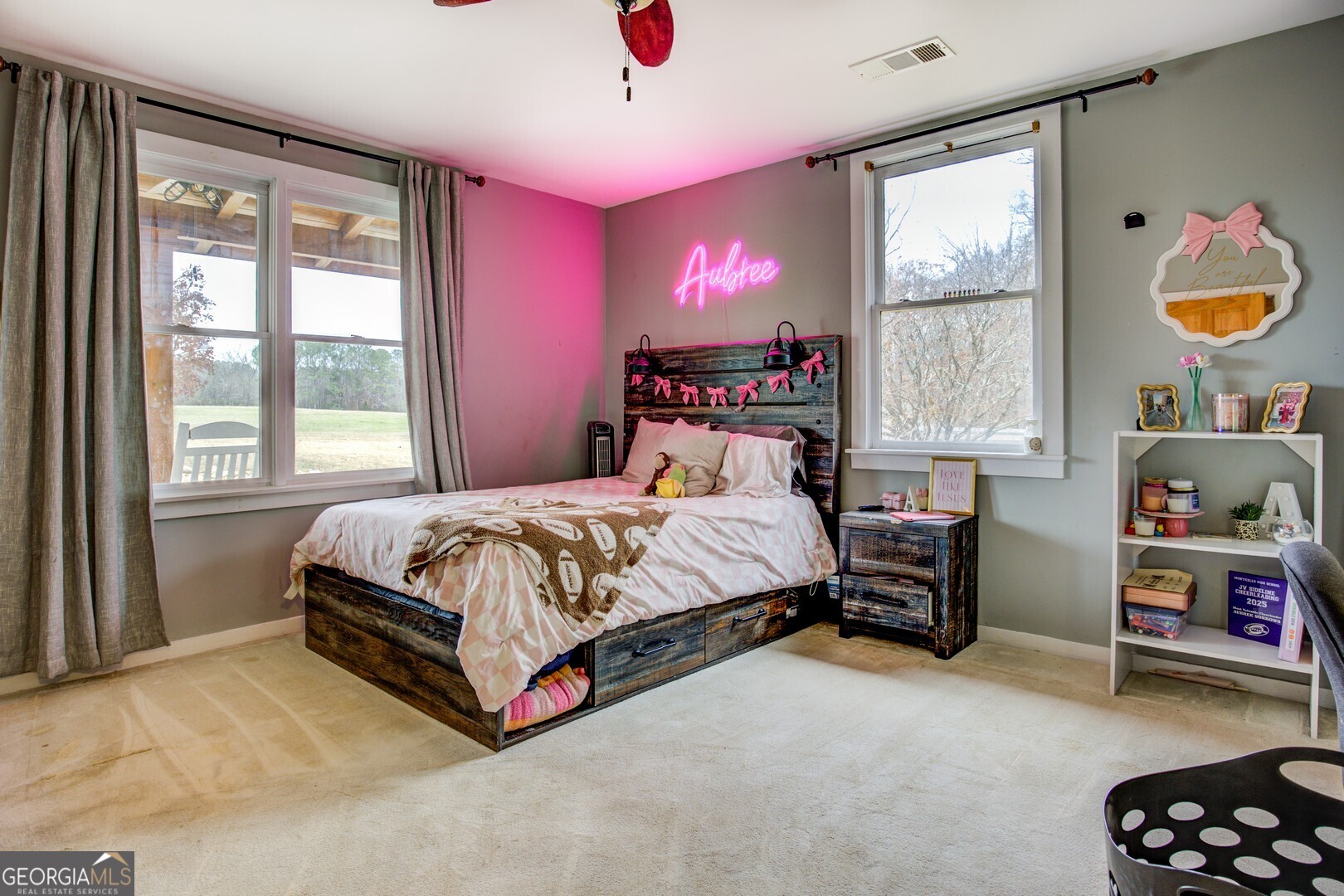 2049 Midway Church Road Newborn, GA 30056 - Photo 50 of 71 a bedroom with a bed and a window