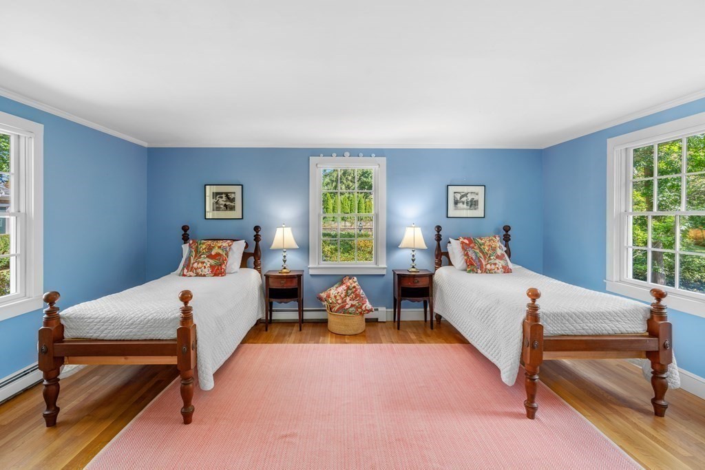 34 Sunset Road Duxbury, MA 02332 - Photo 27 of 42 a bedroom with a bed and a couch