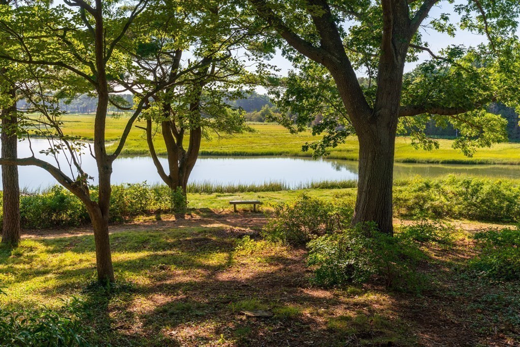 34 Sunset Road Duxbury, MA 02332 - Photo 3 of 42 a view of a yard with an trees